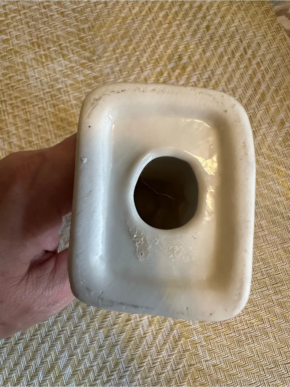 White Angel Ceramic Candle Holders - Set of 3
